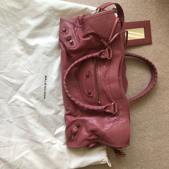 SOLD•Balenciaga bag in very beauty rose color - Picture 1 of 10